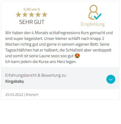 Baby Schlafcoaching | Kingababy Erfahrung