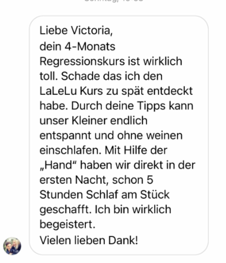 5-Testimonial-Schlaf Regressionskurs Kingababy