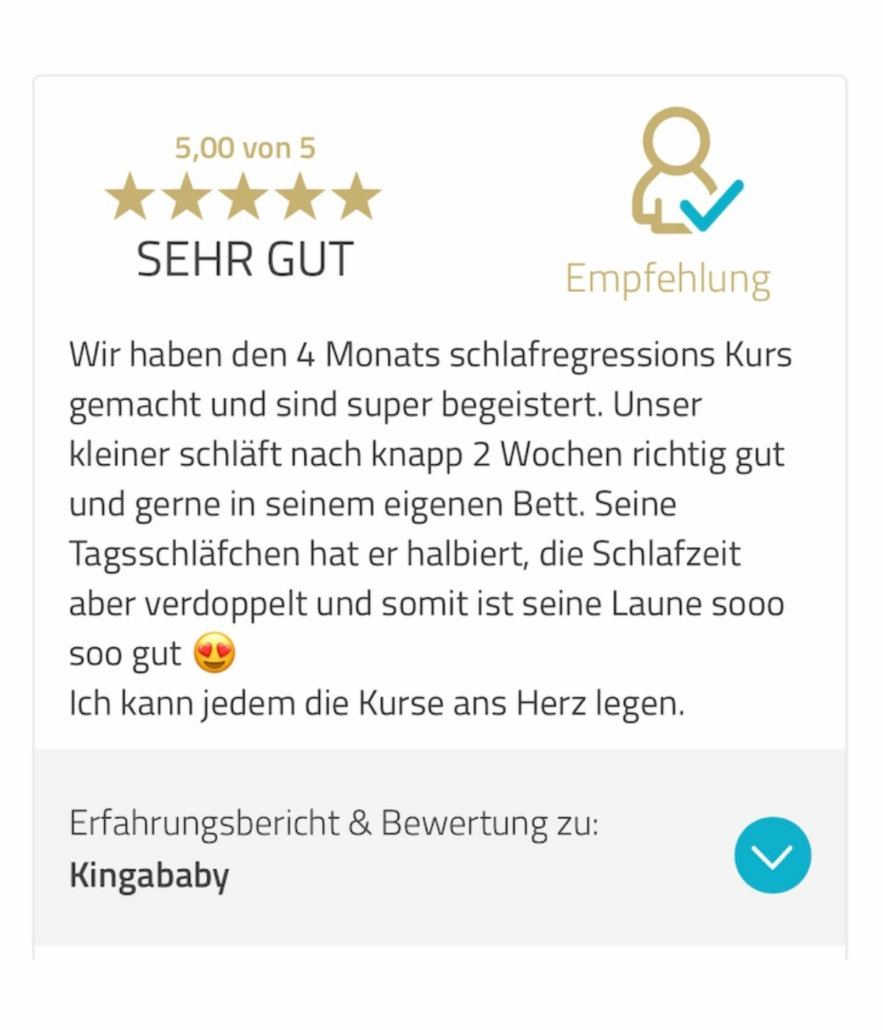 8-Testimonial-Schlaf Regressionskurs Kingababy